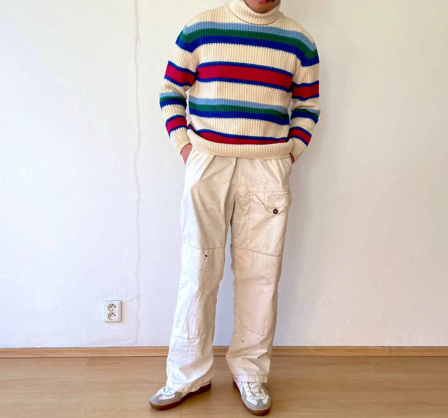 70s Germany Turtleneck knit