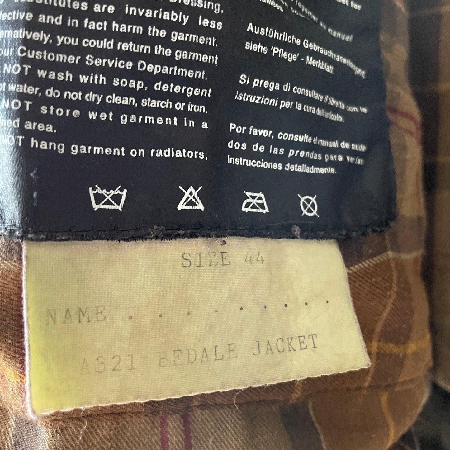 Nice remaked Barbour , Bedale