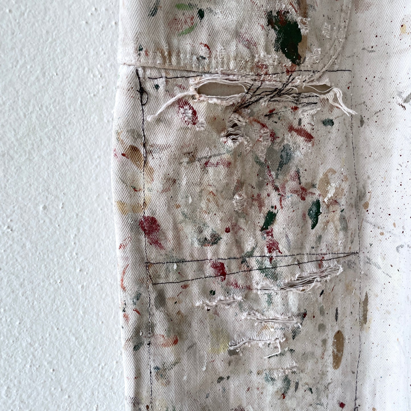 Cotton overall , Germany