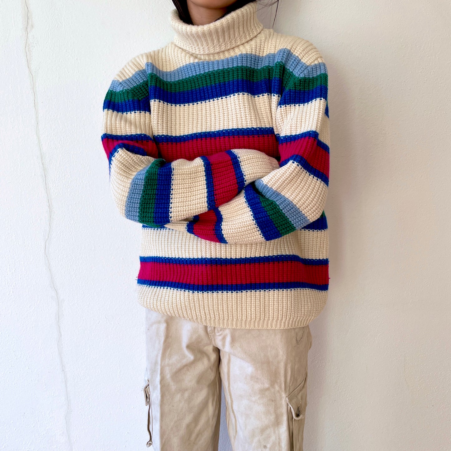 70s Germany Turtleneck knit