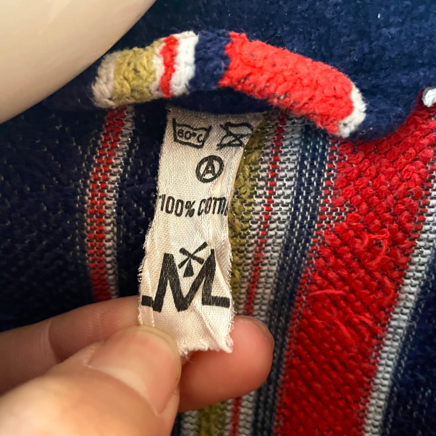 European vintage bathrobe - Mandarine