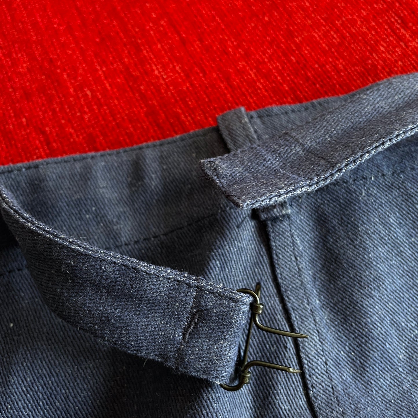 Vintage denim work trouser, dead stock