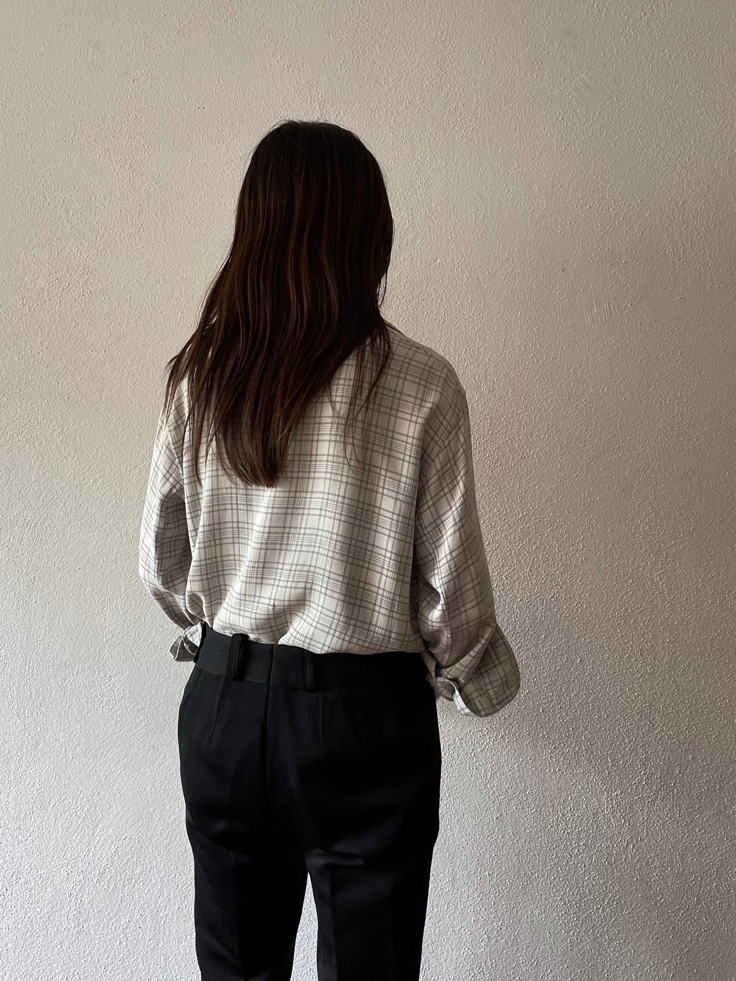 50's Rayon Peterpan shirt.