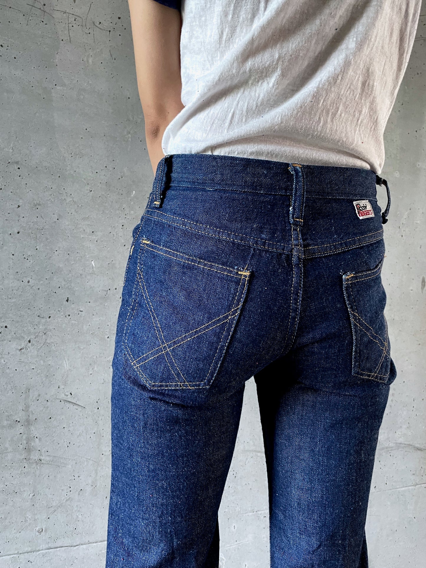 1970's summer flare denim