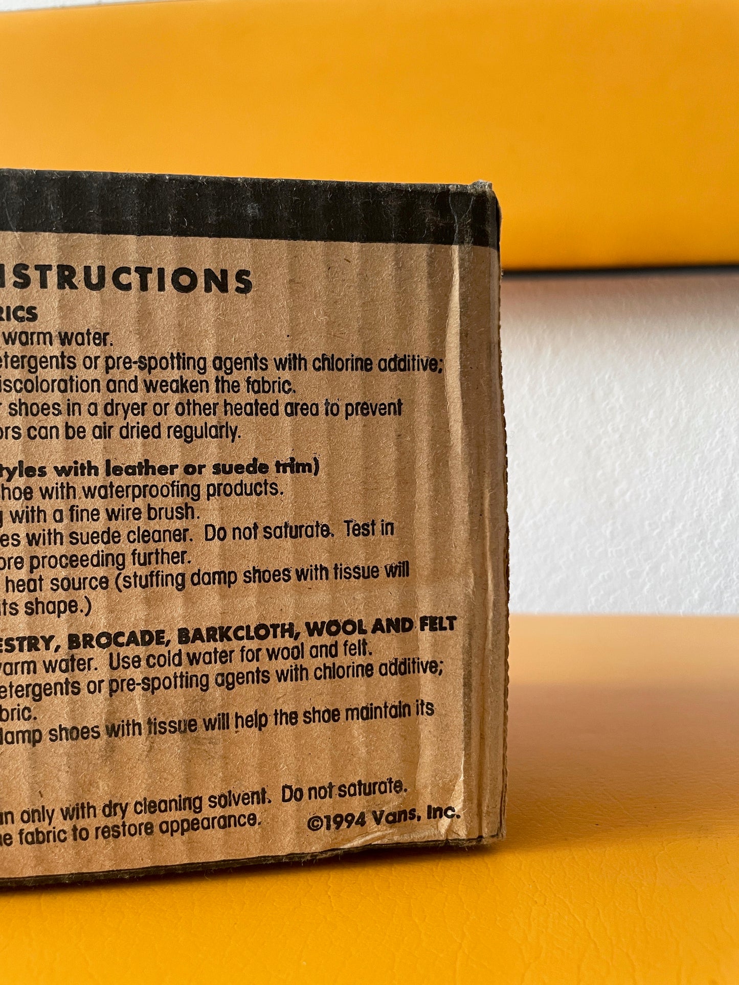 90s dead stock vans lampin / sz 6h