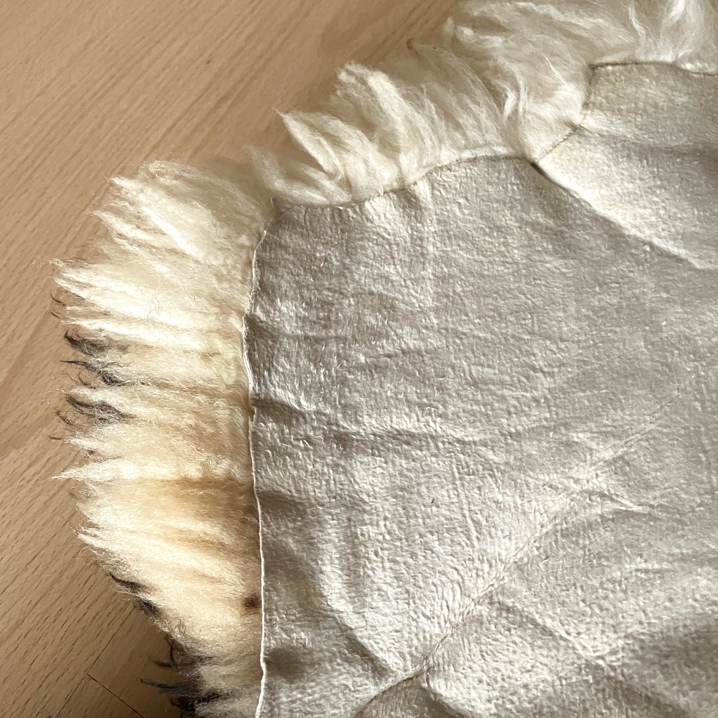 black and white mouton