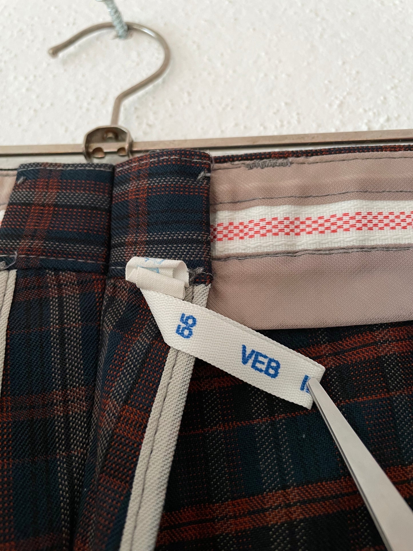 70s〜80s germany VEB wool trouser