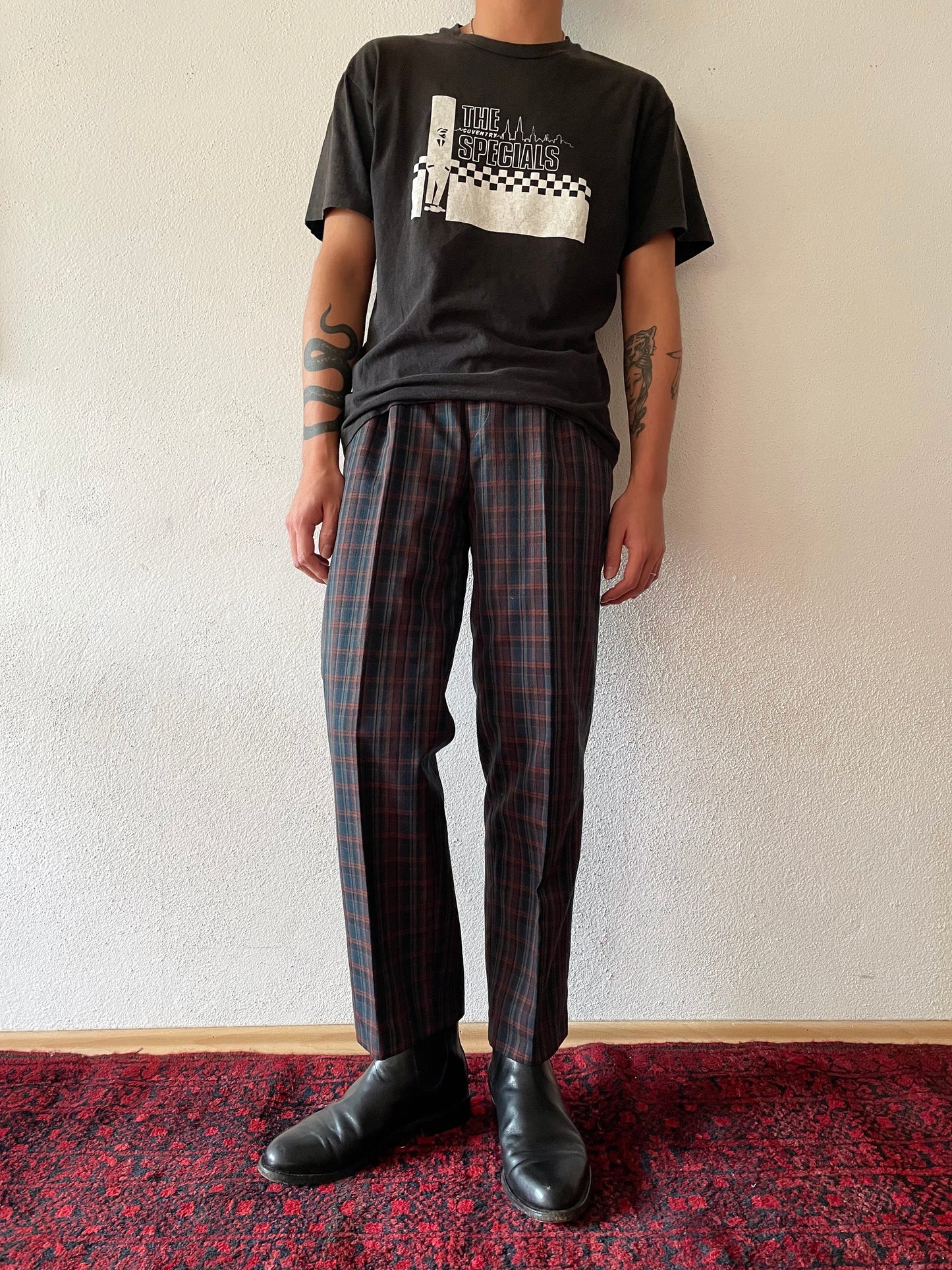 70s〜80s germany VEB wool trouser