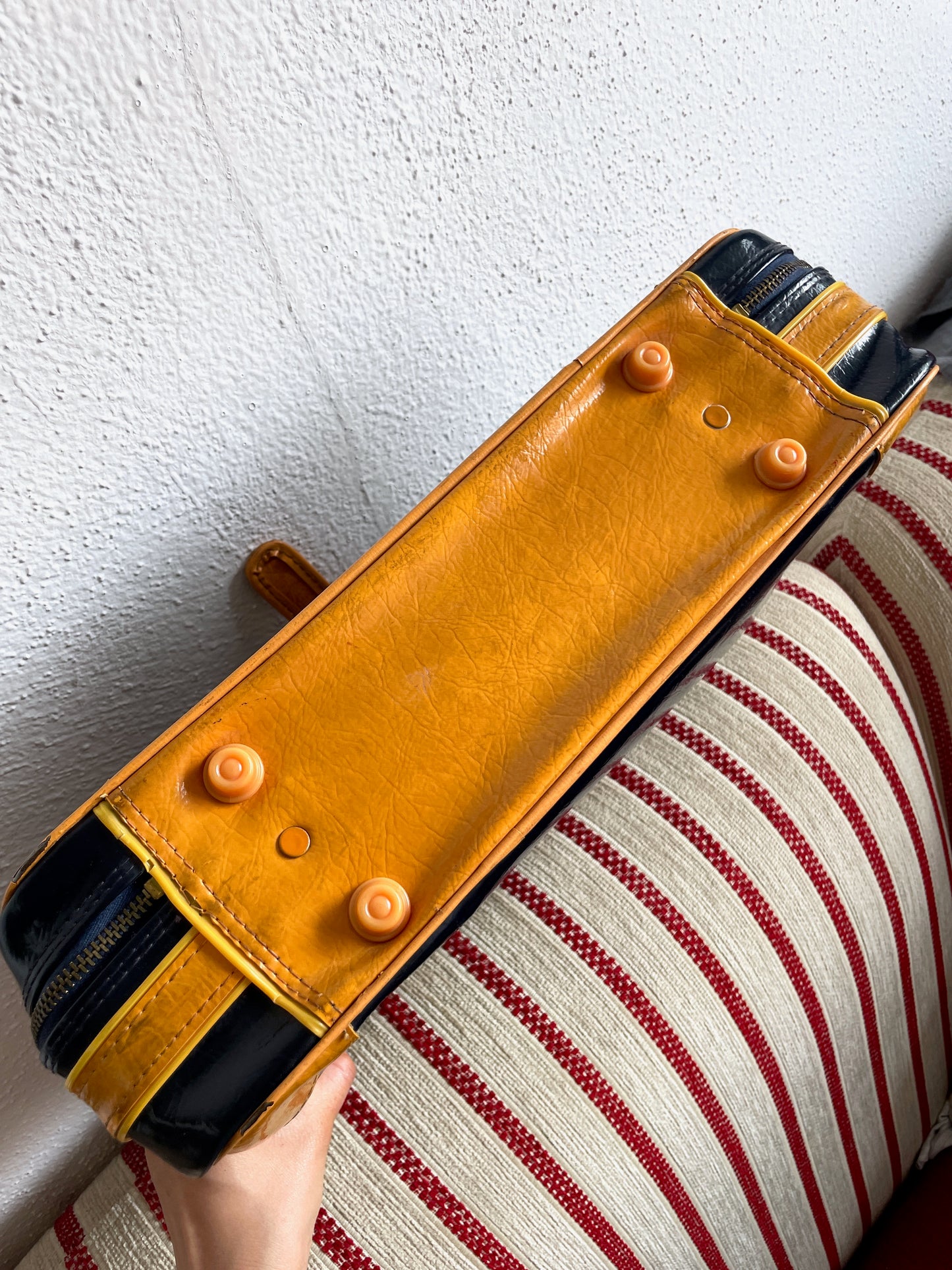 vintage leather bag, Germany