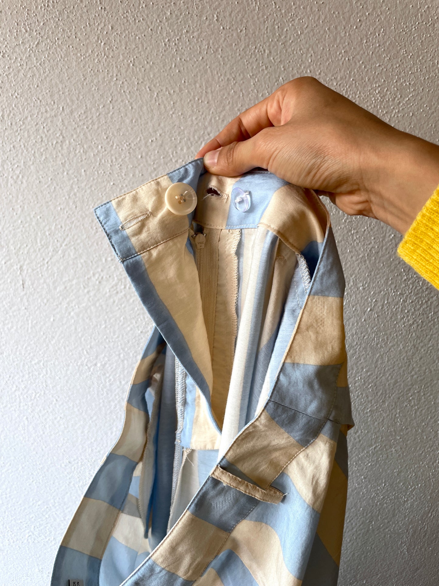 cream soda stripe pants