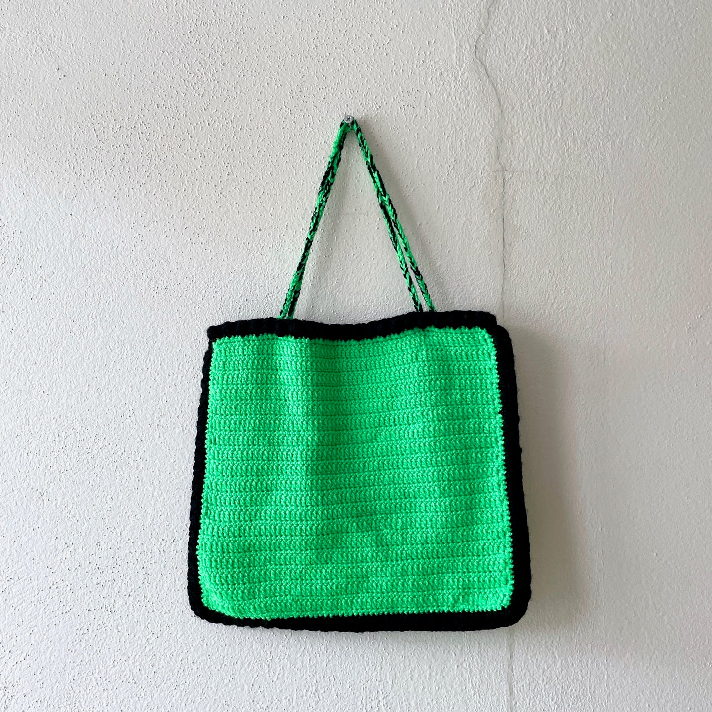 Home made knit bag