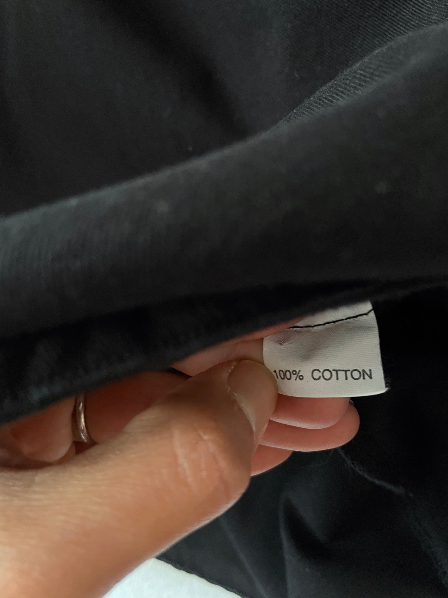 cotton black cavalry shirt