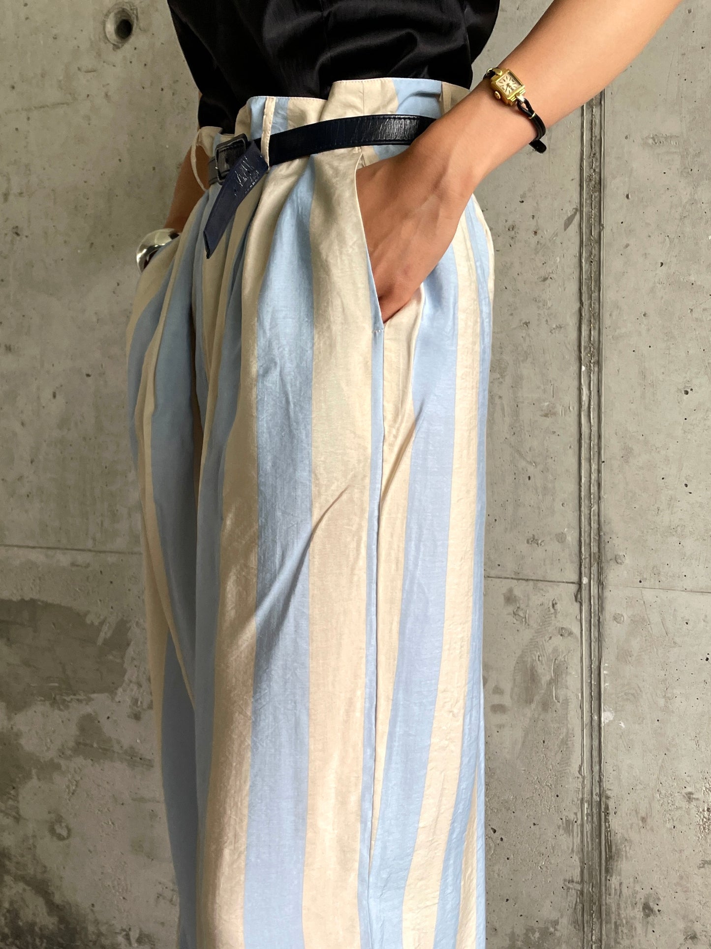 cream soda stripe pants