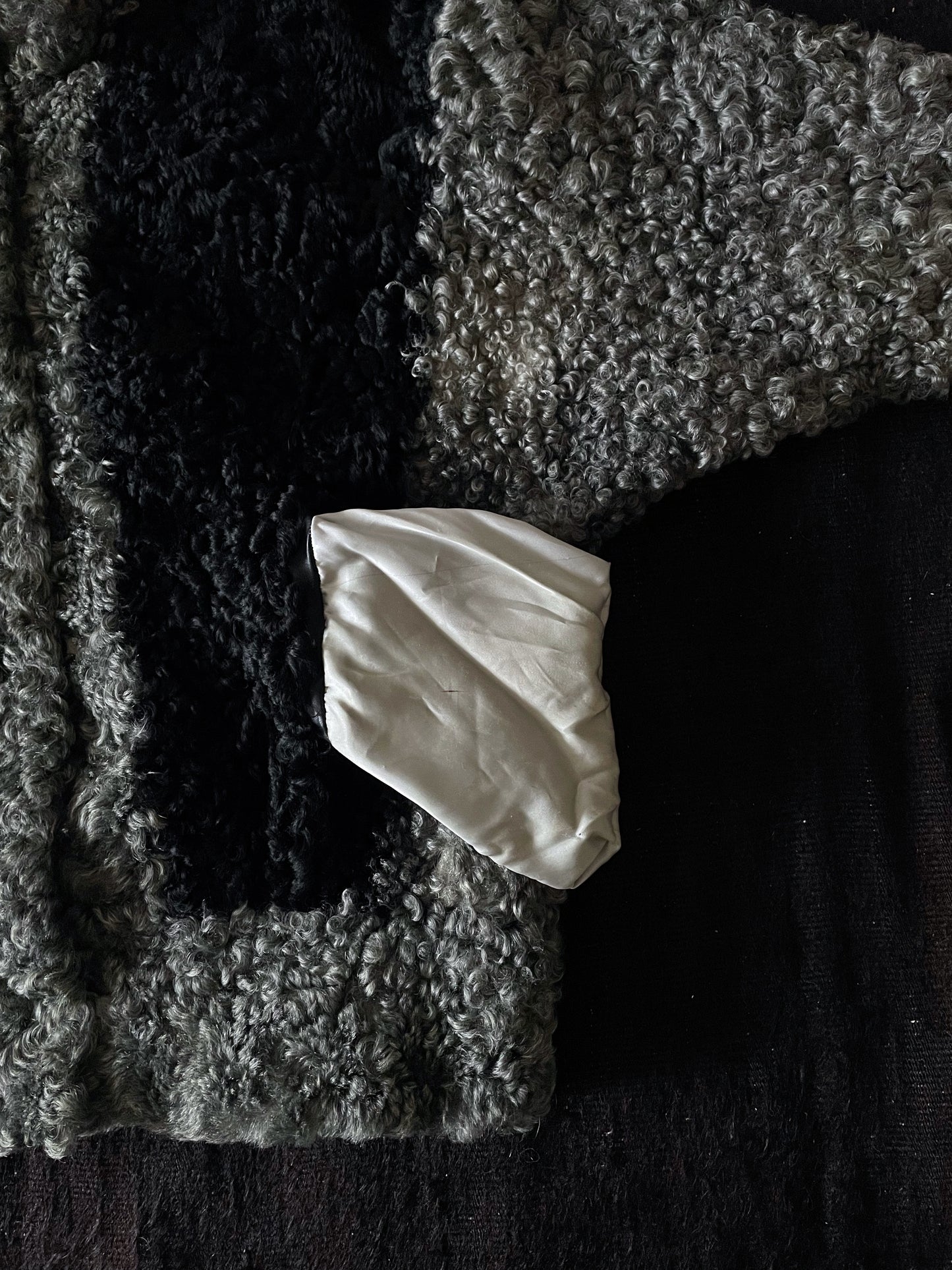 French lamb wool jacket/coat