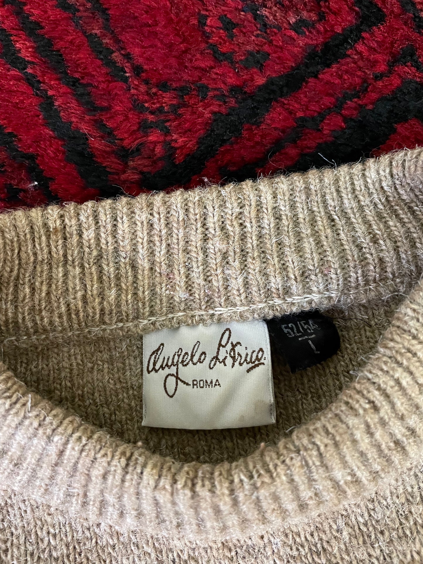 90s Jaguar wool jumper.