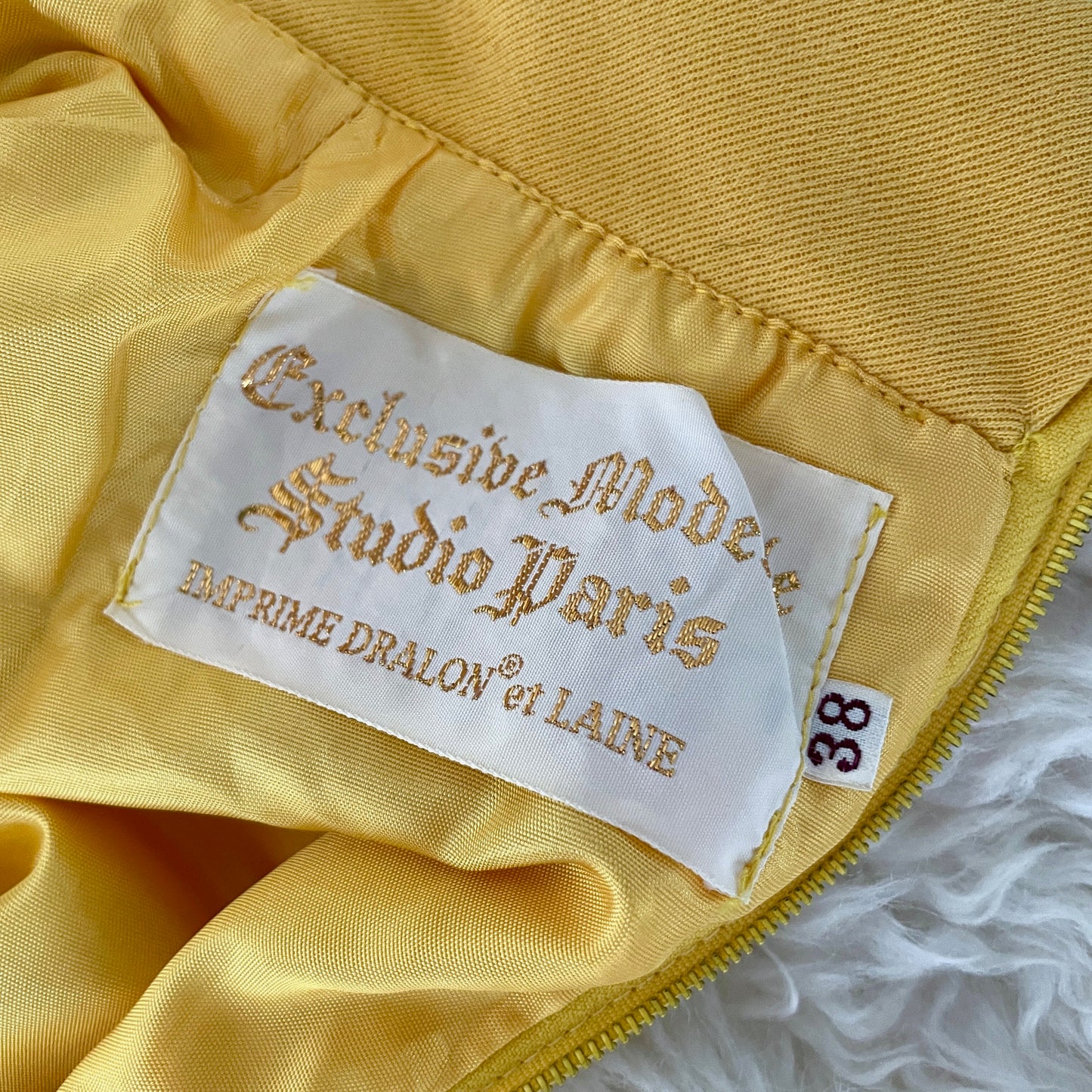 late 60's Studio Paris laine dress