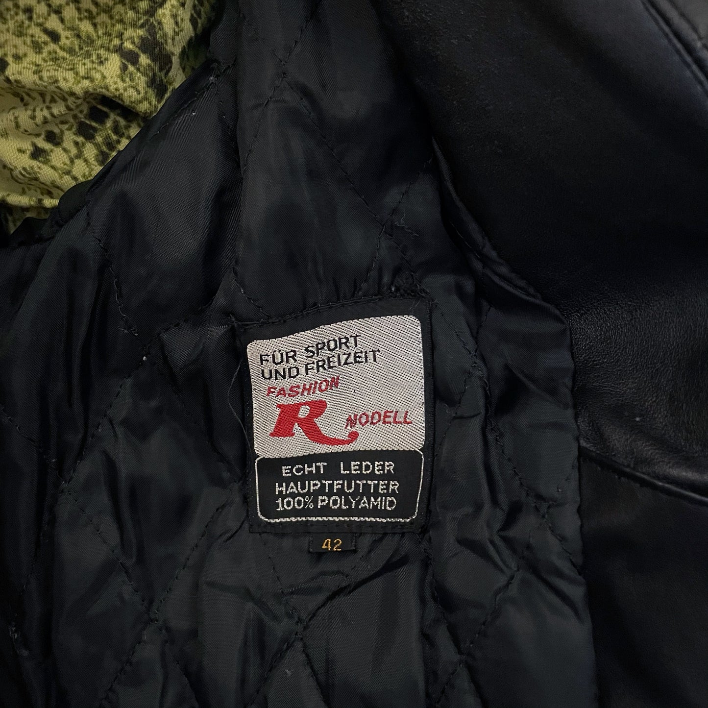 80's echt leder coat