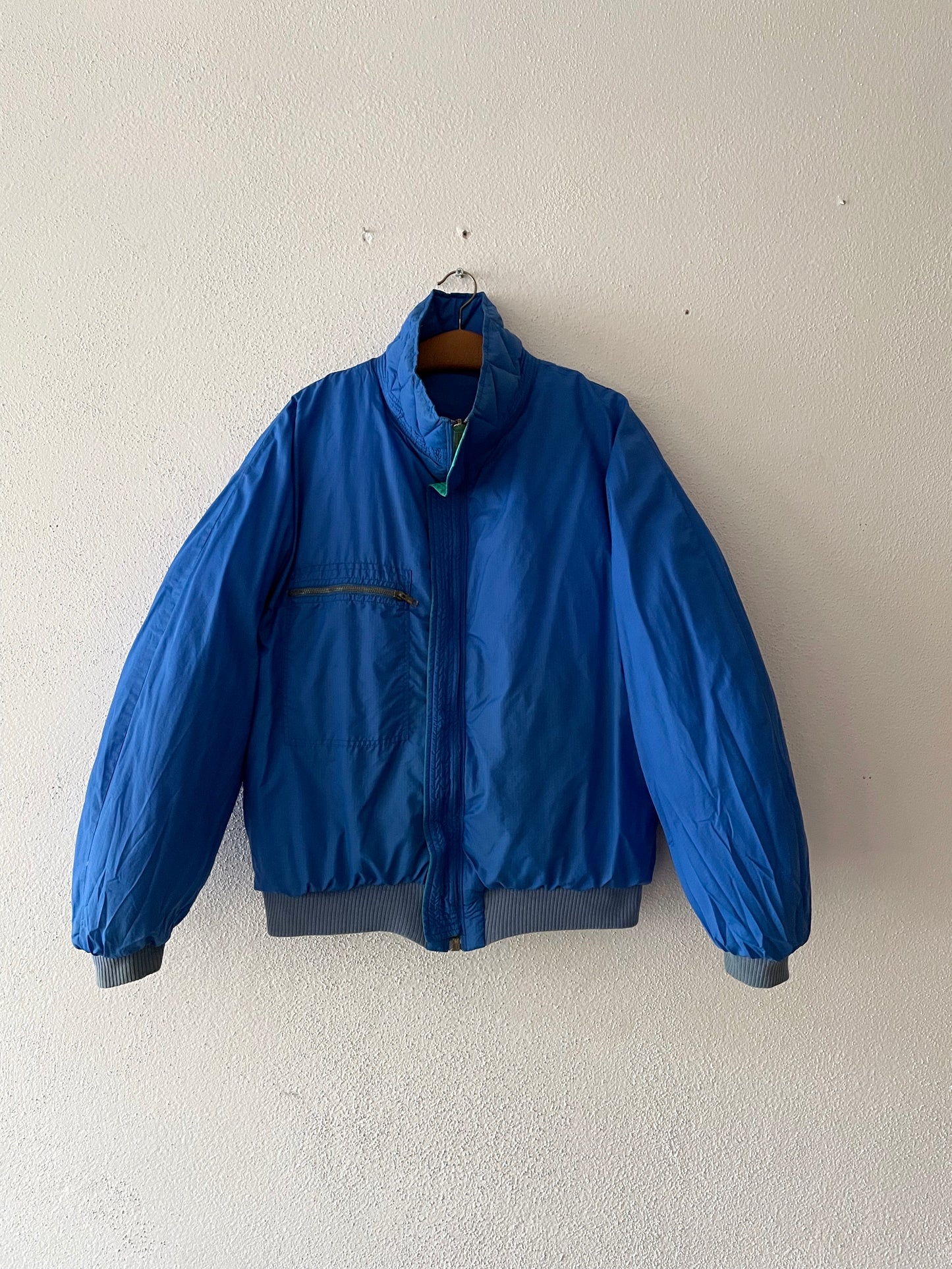 1980's JET SET italy colorful down puffer, Special!