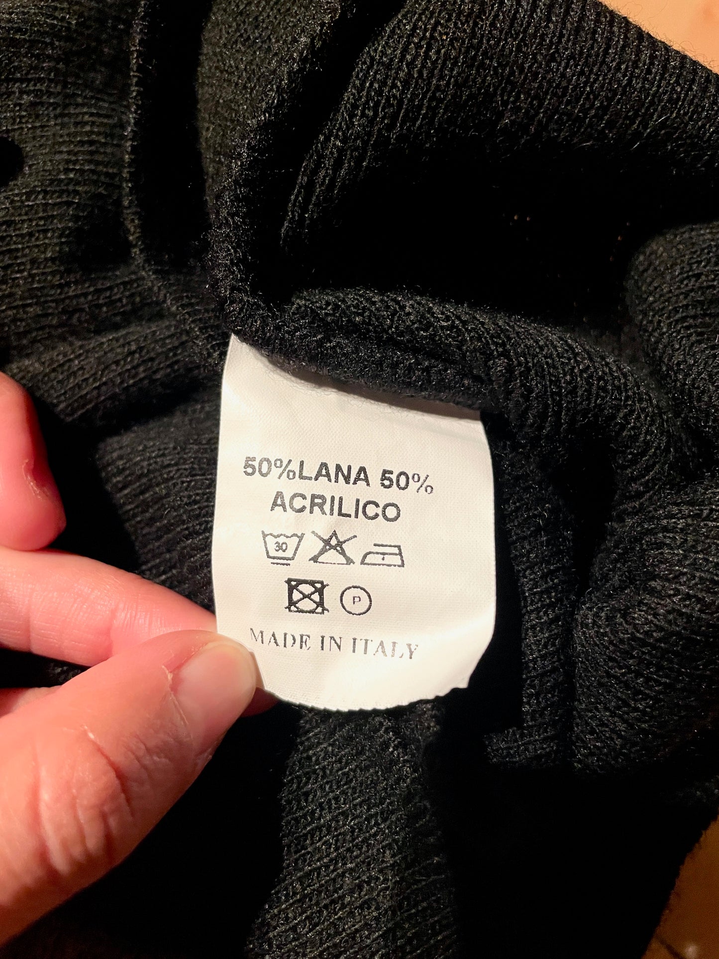 Italy cross front knit