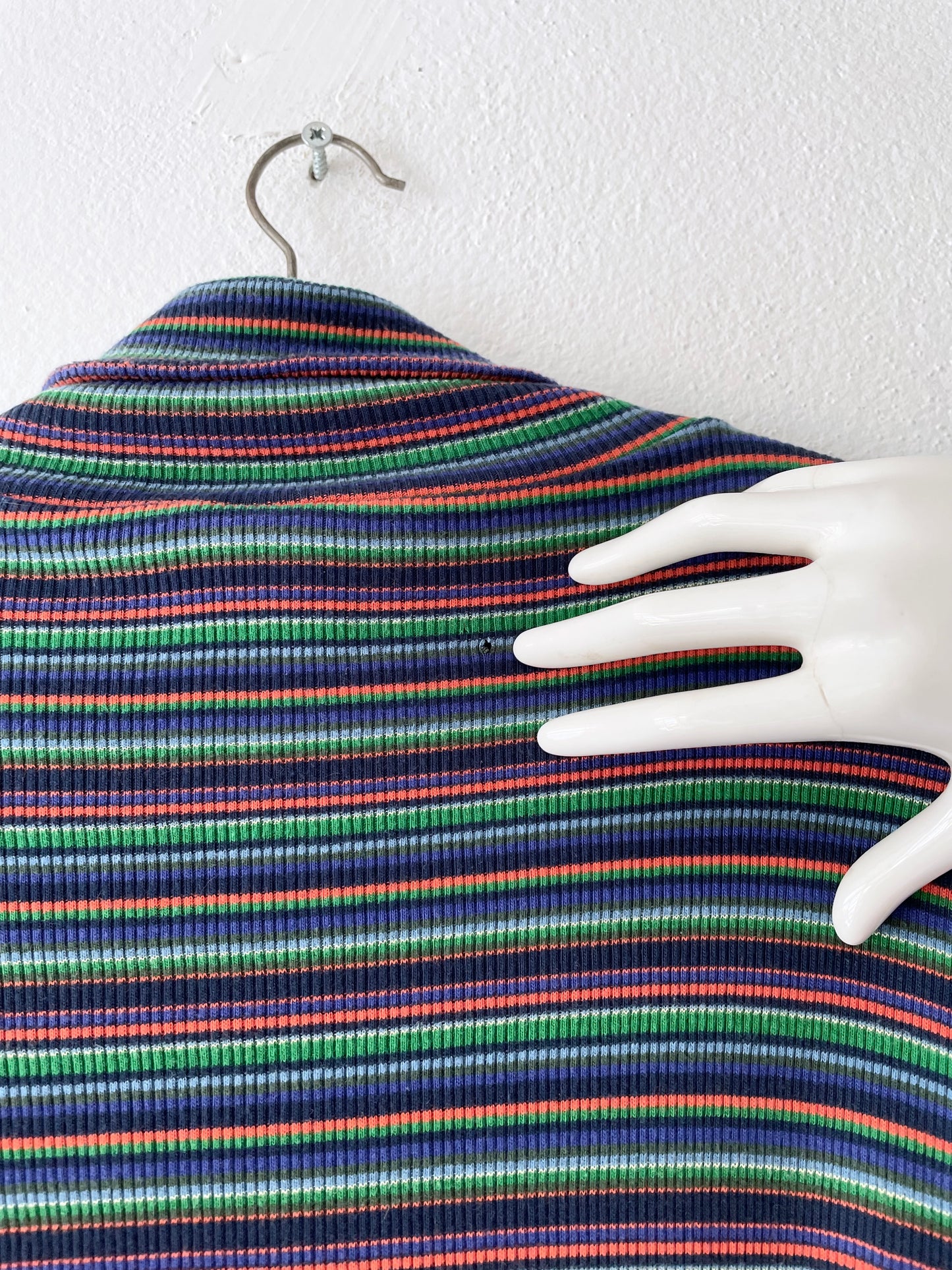 90's cotton rib jumper