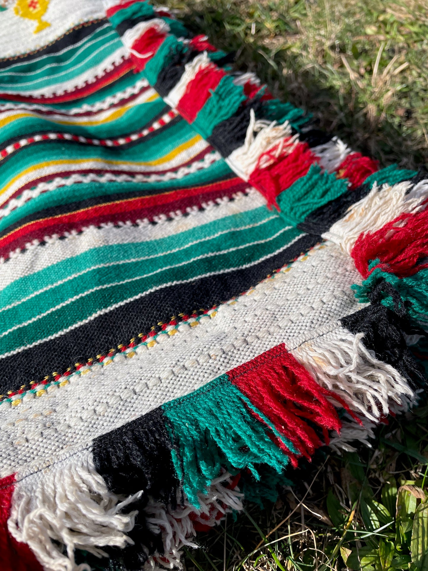 embroidery big blanket
