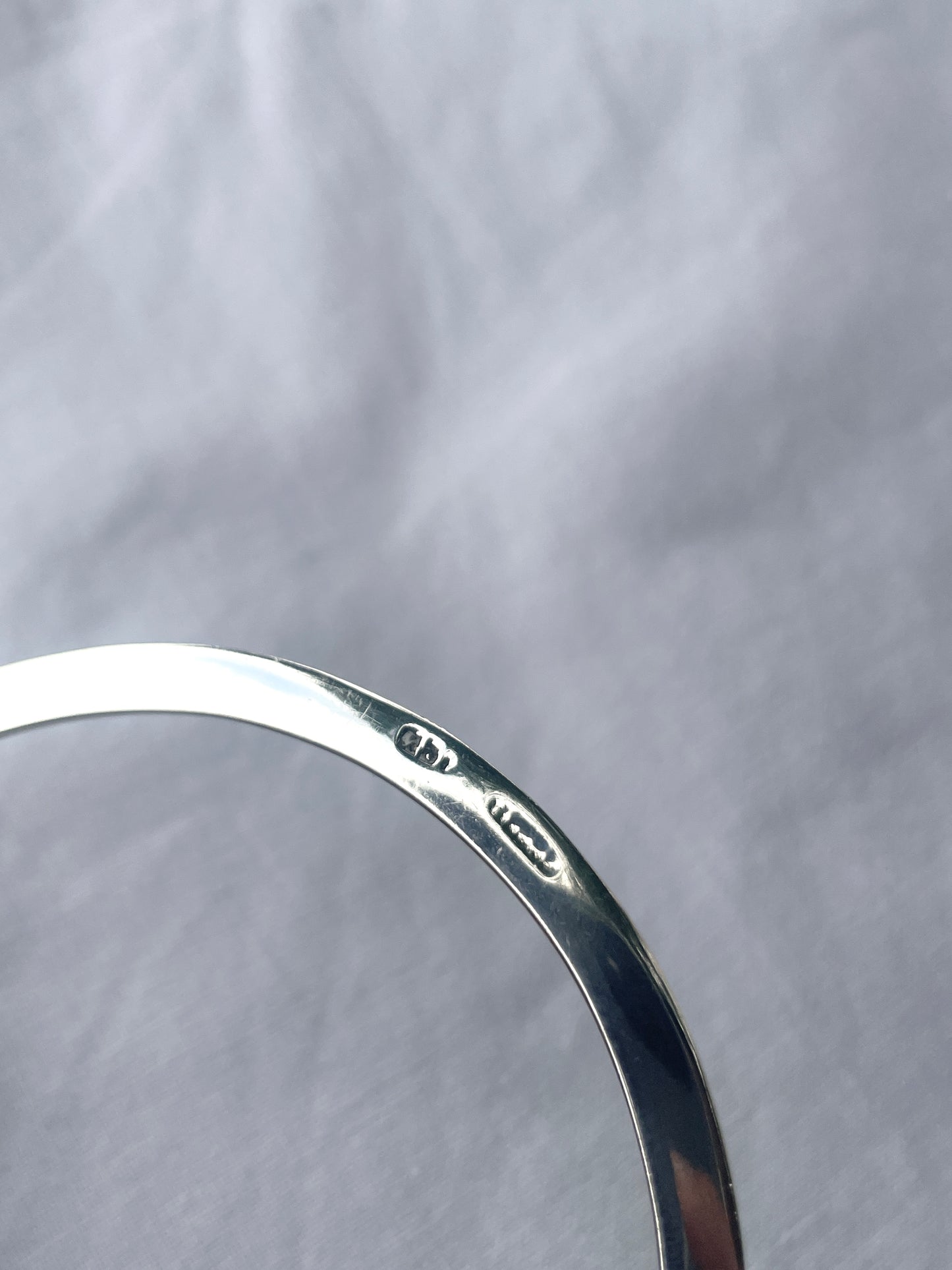 Silver 925 plate bangle