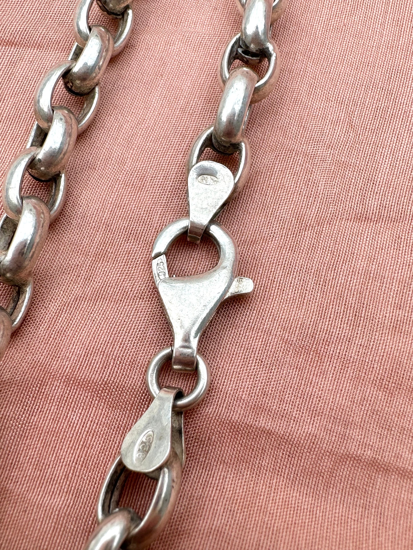 silver 925 chain bracelet