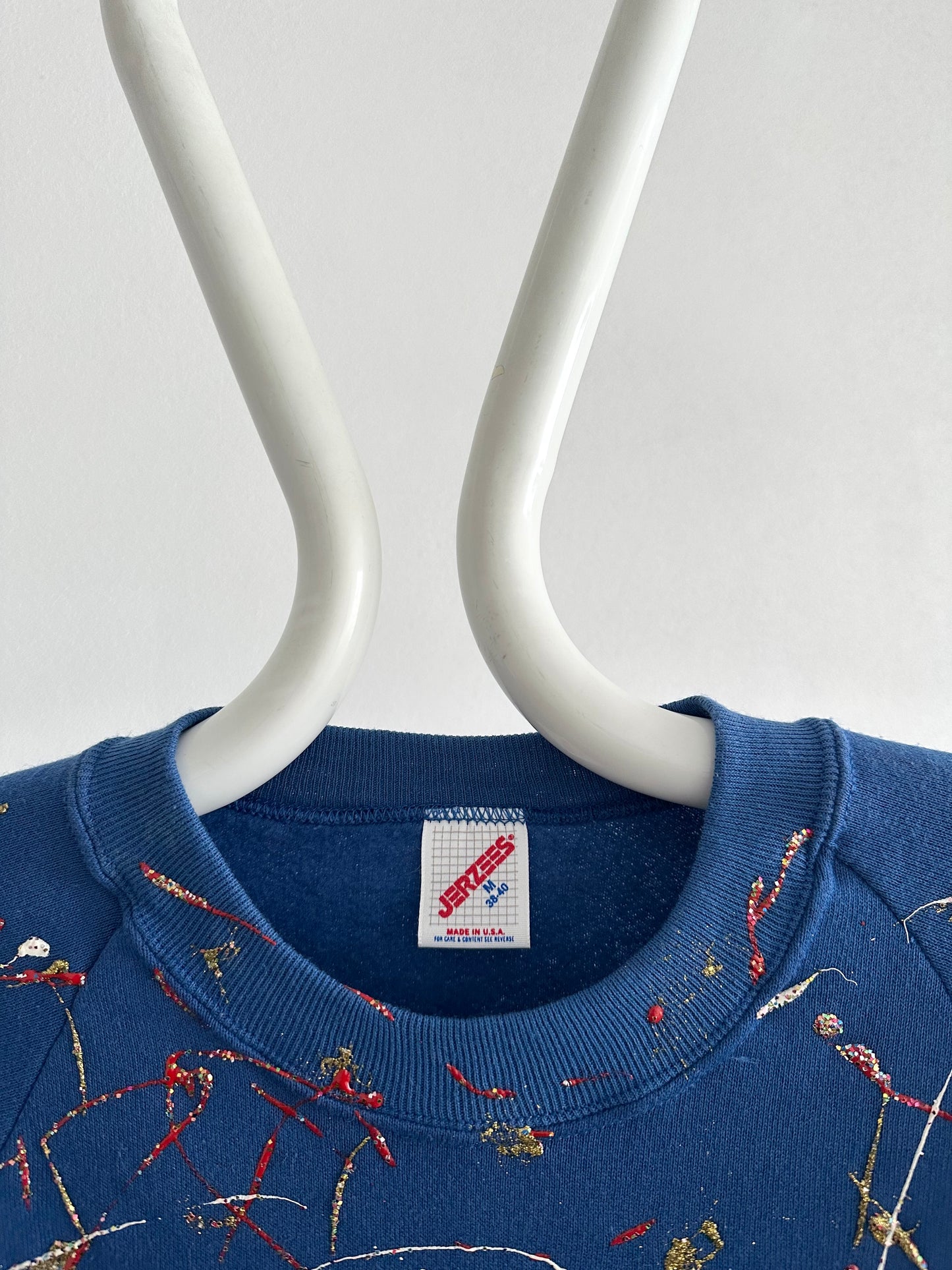 90s Blue sweat shirt