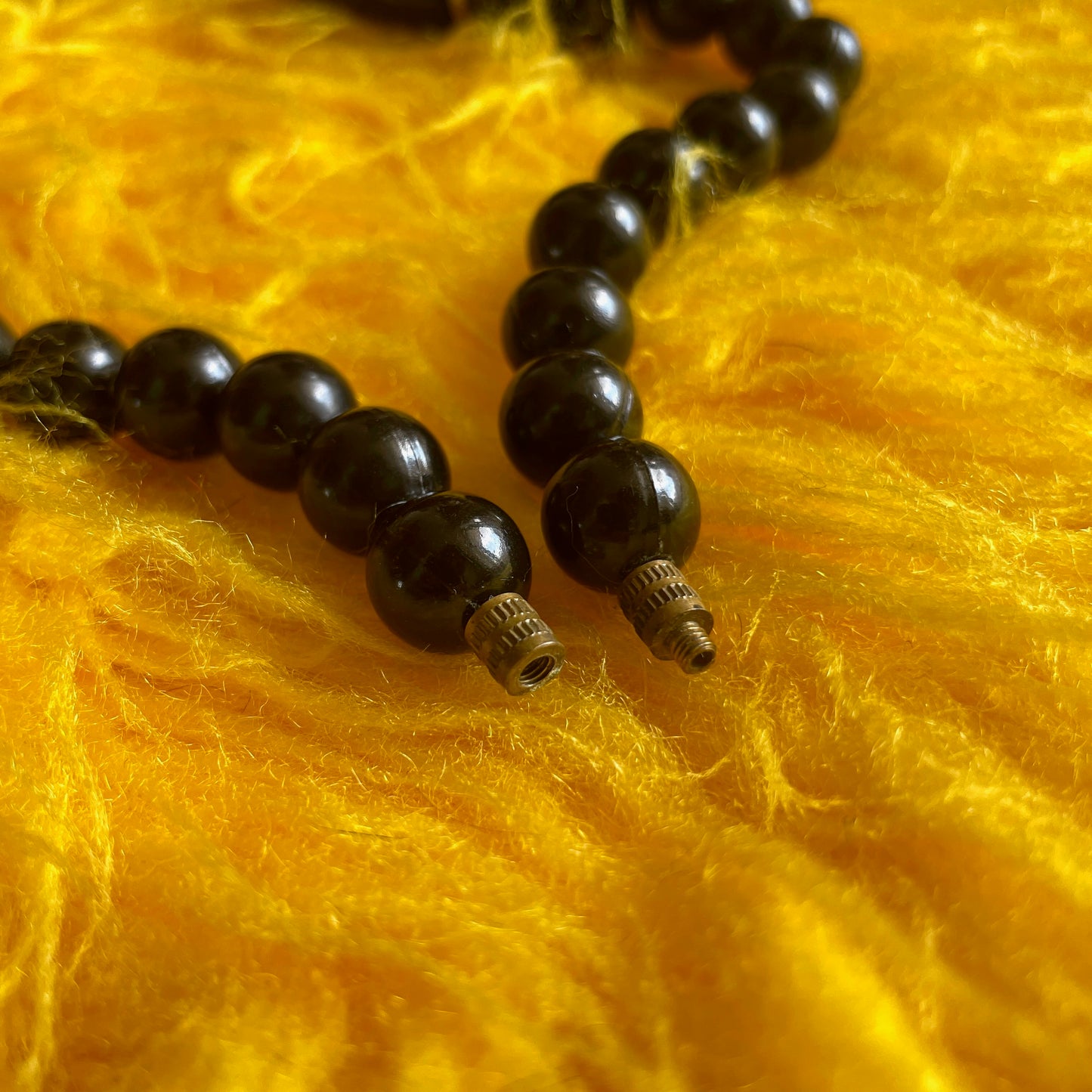 vintage black necklace