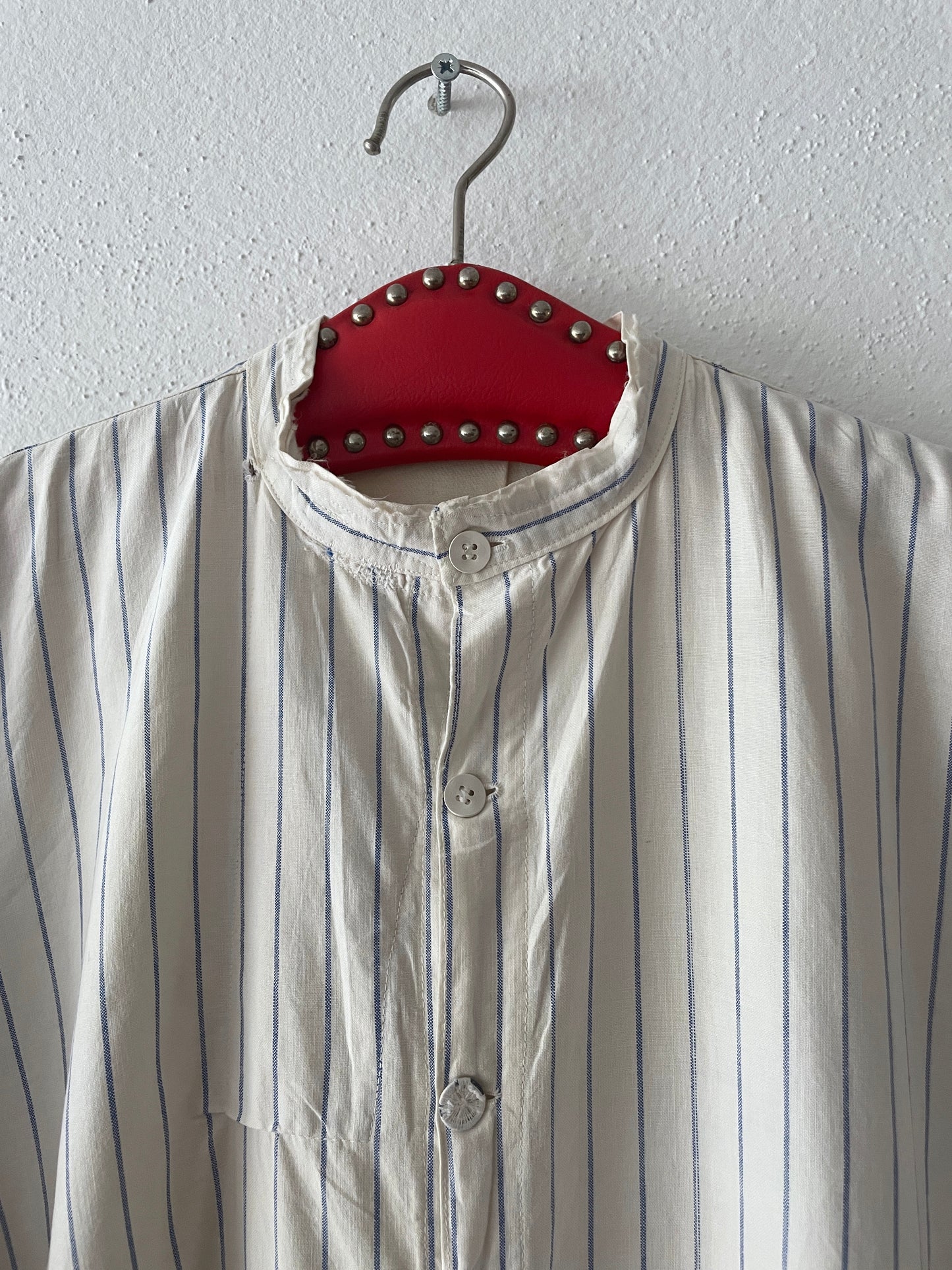50s cotton shirt, france