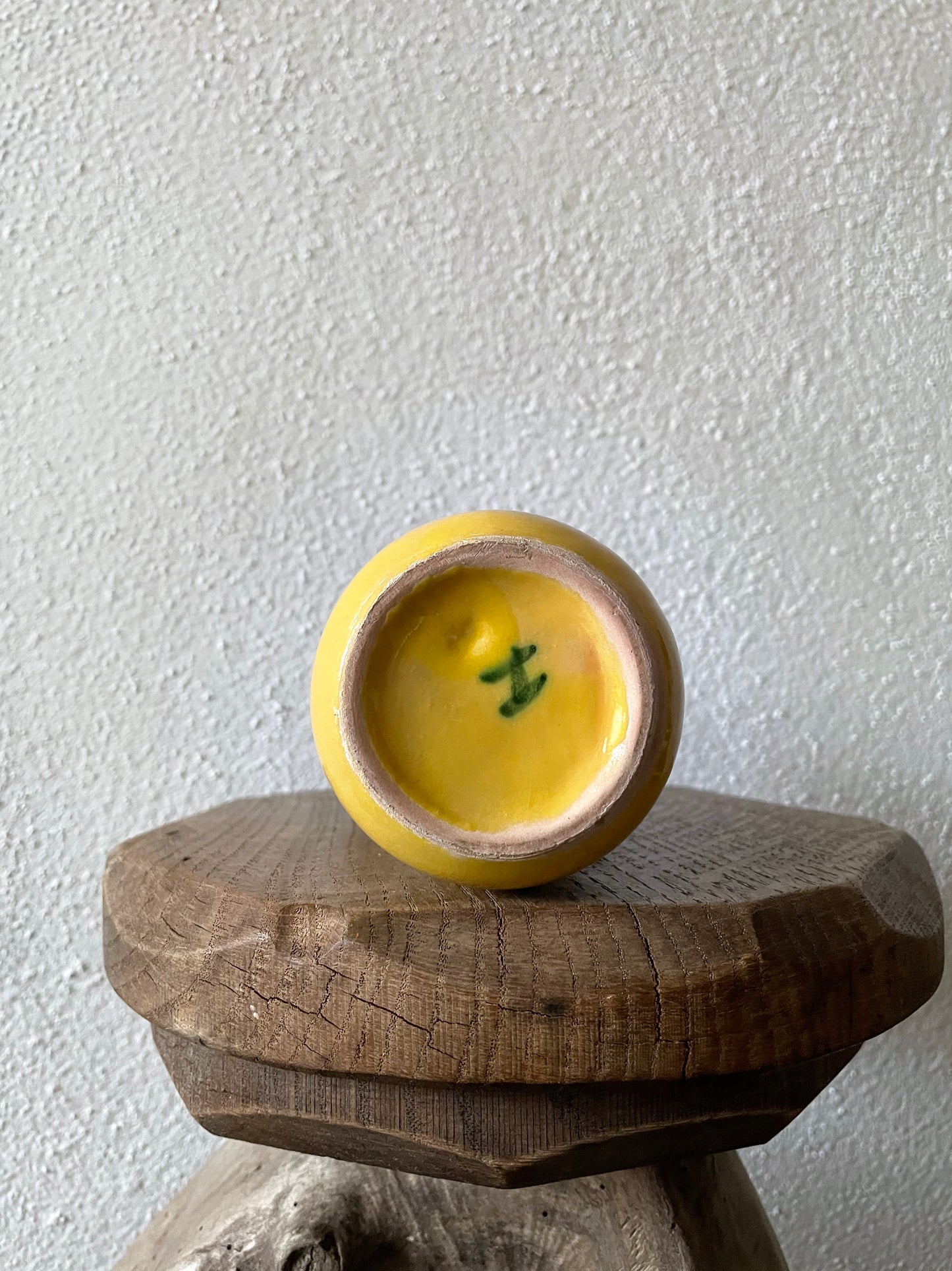 60-70's dripping design vase / pot