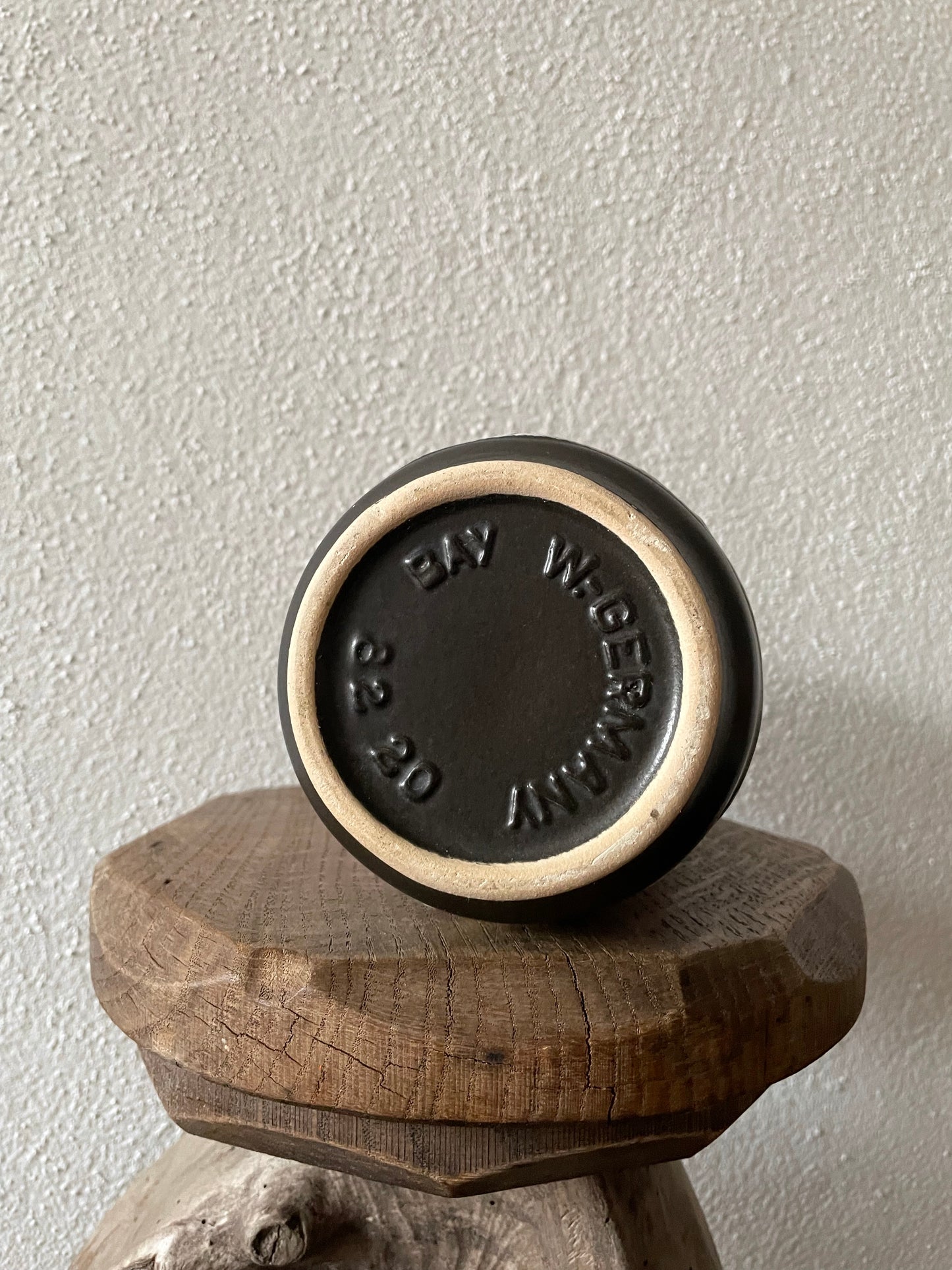 60's bay keramik fat lave object or vase / w-germany