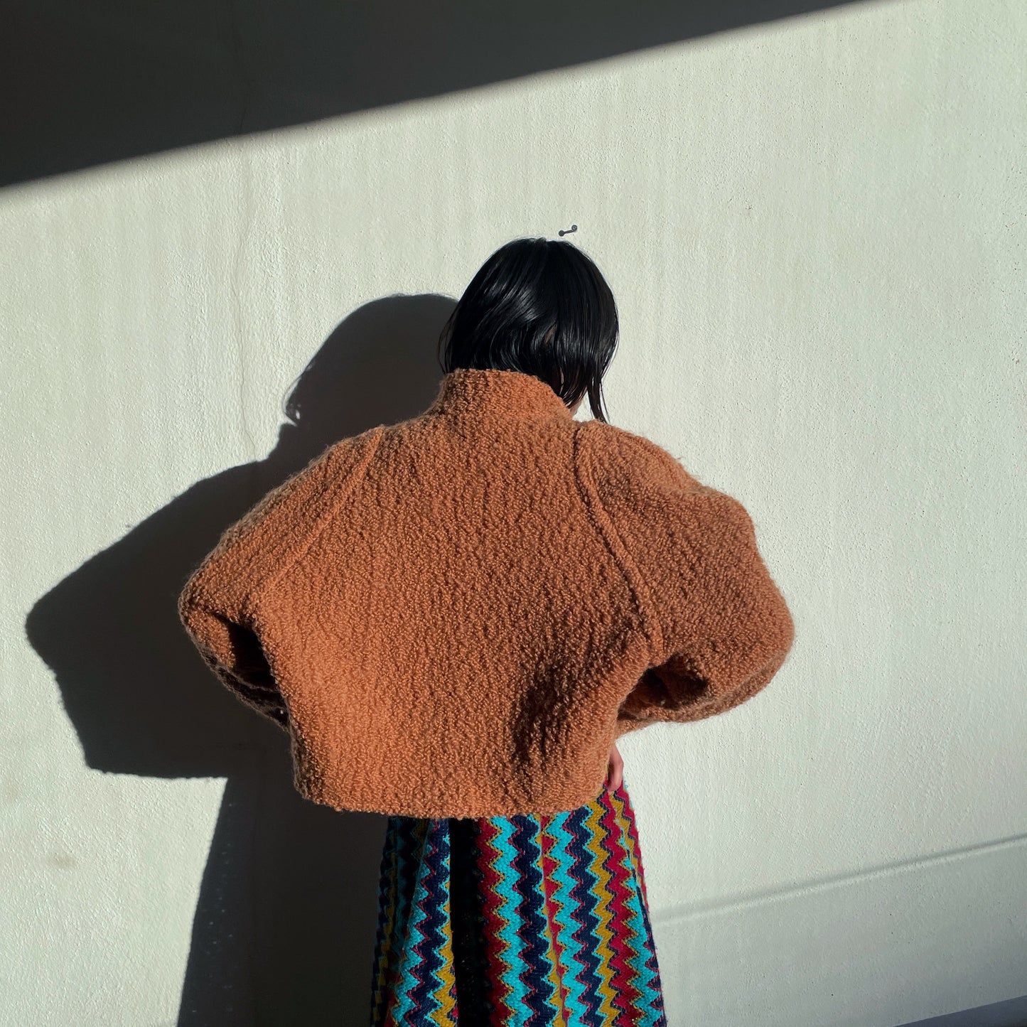 70's Europe hand crochet dress