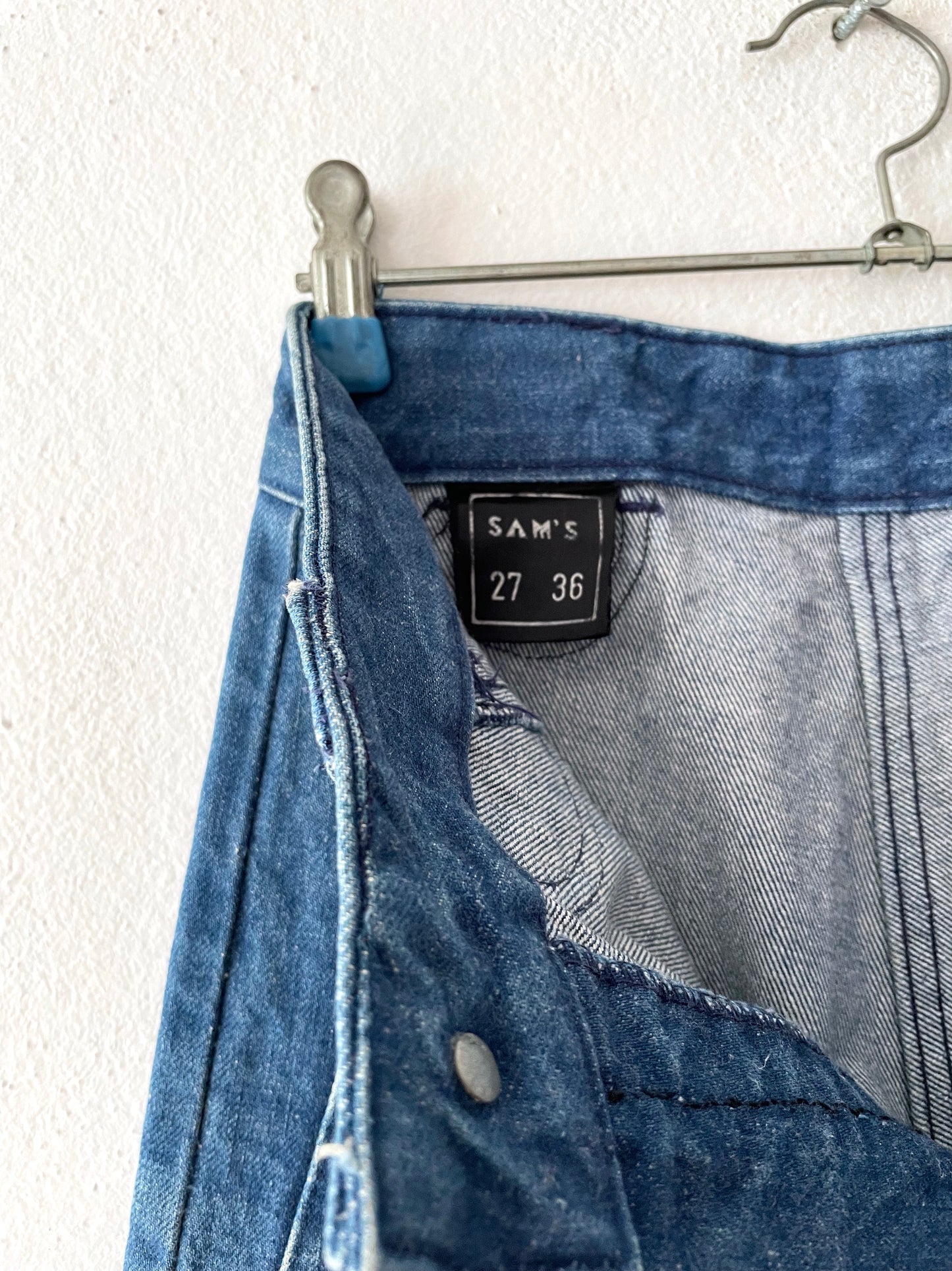 70's super baggy denim