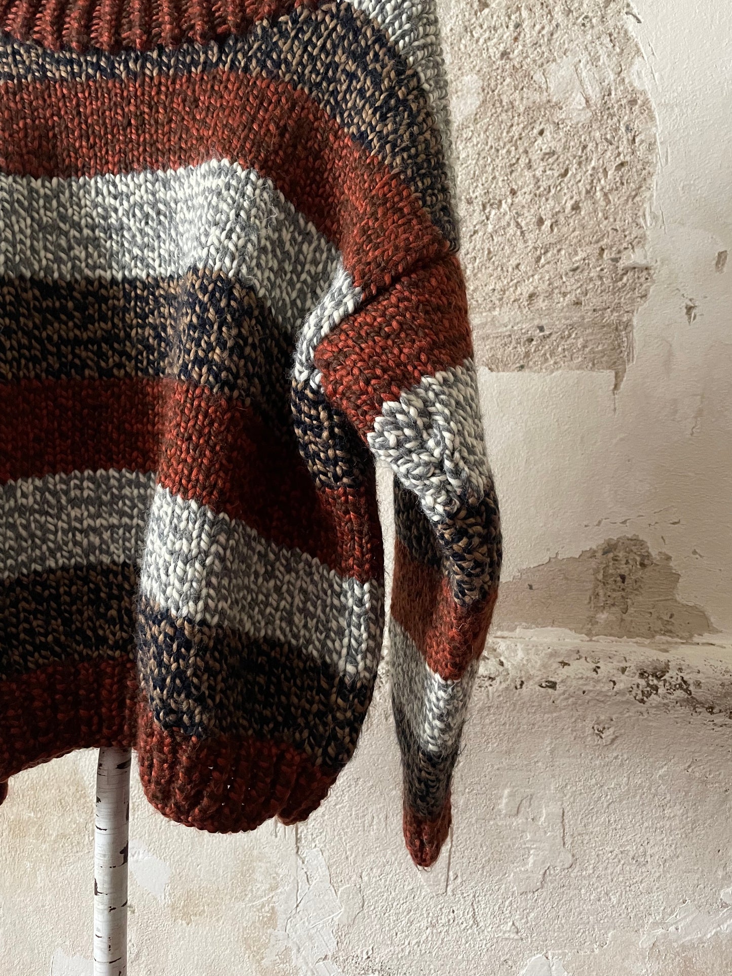 Vintage Heavy hand-woven wool jumper.Special!