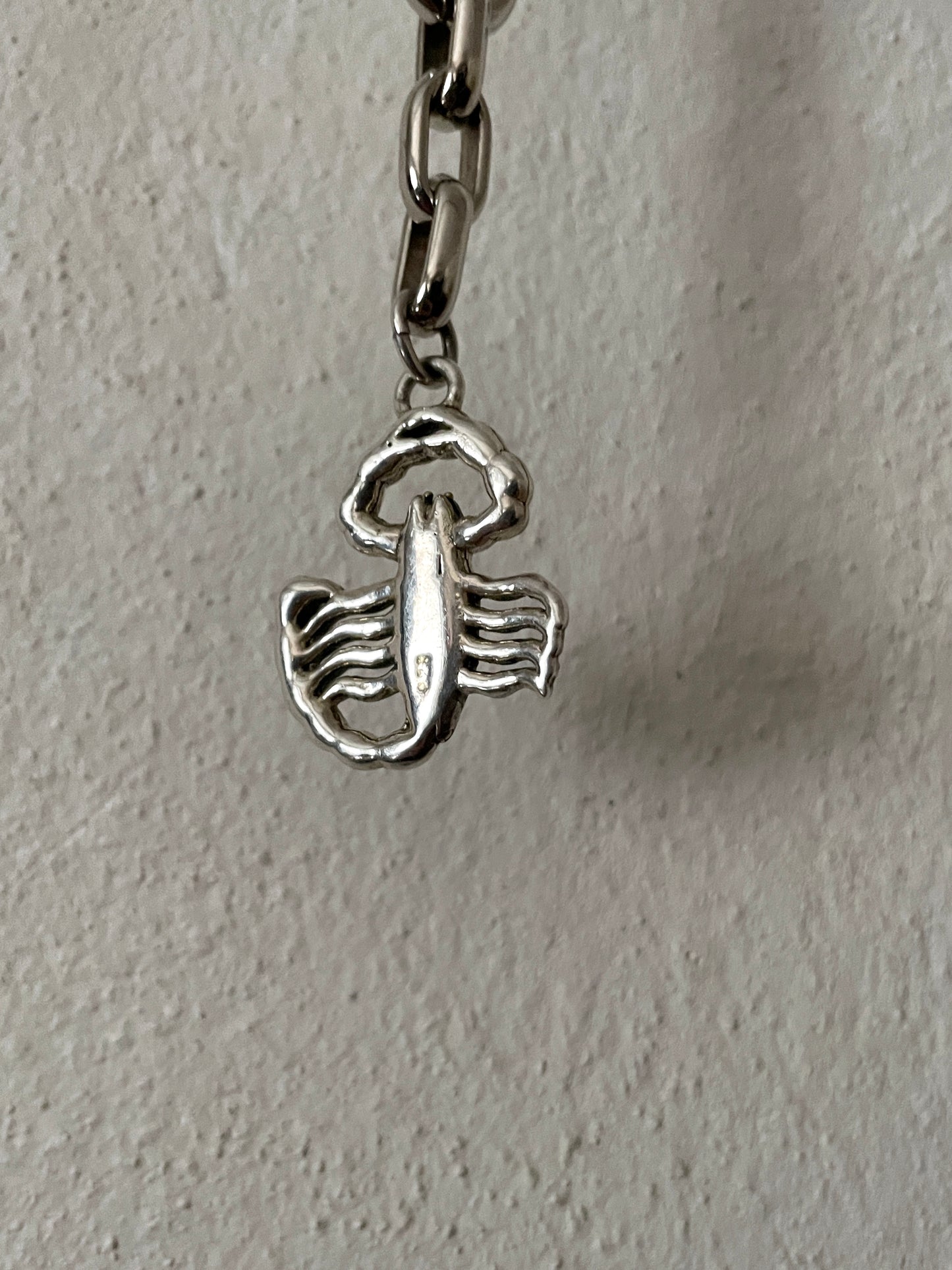 silver 925 scorpion charm
