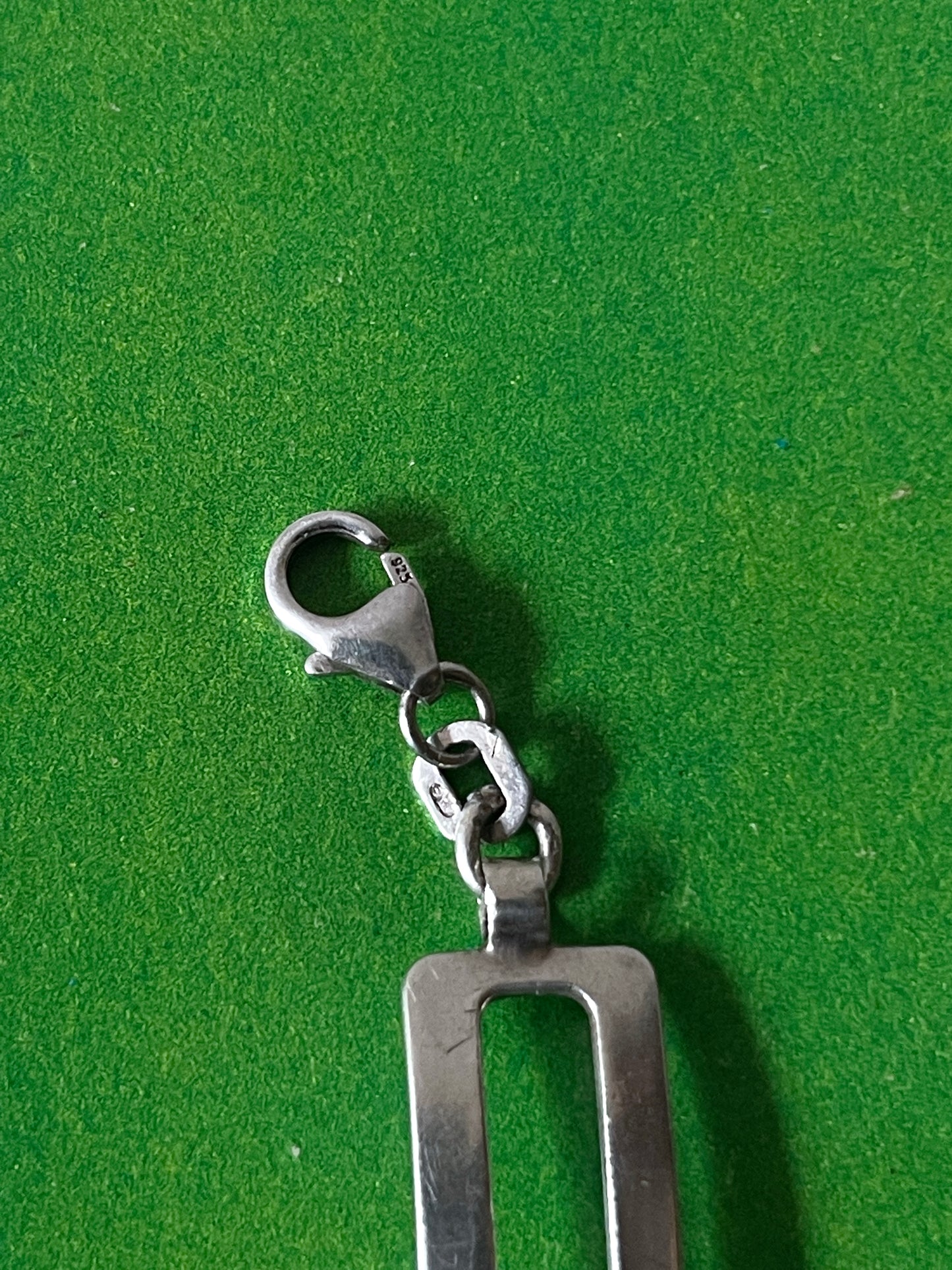 925 Italy square chain