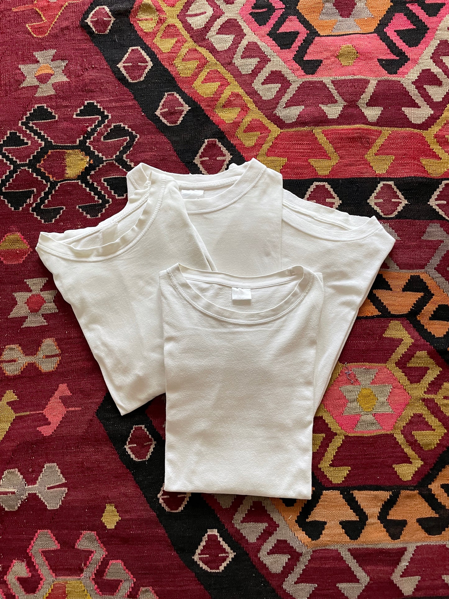 90s~ plain tee 4p set