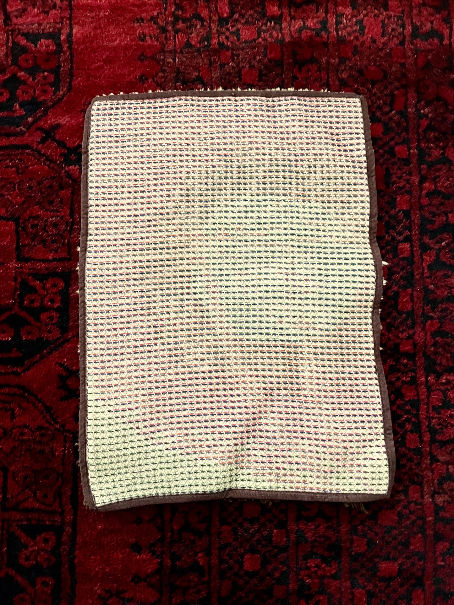 70-80's abstract wall rug