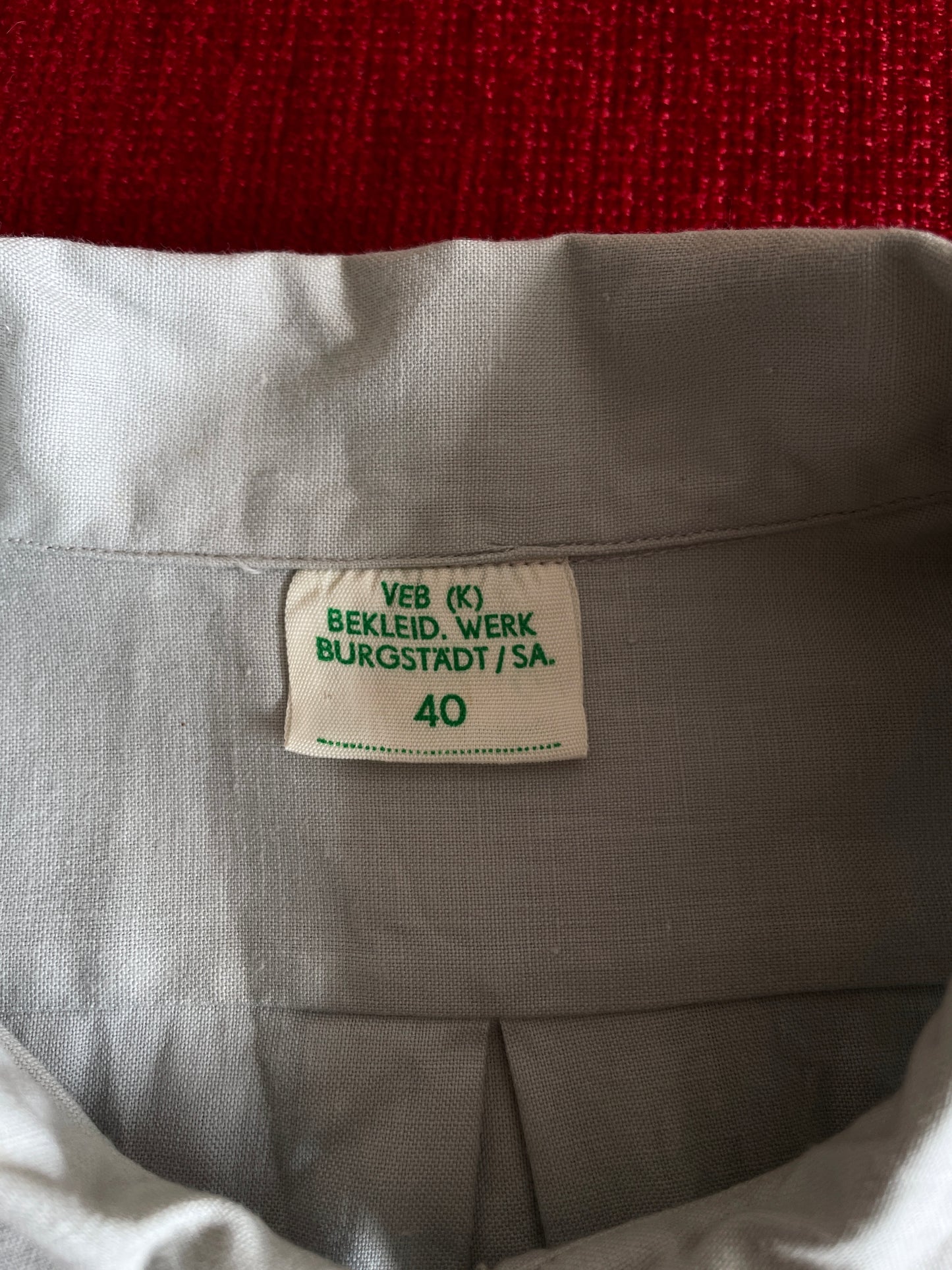 dead stock 60s germany work shirt