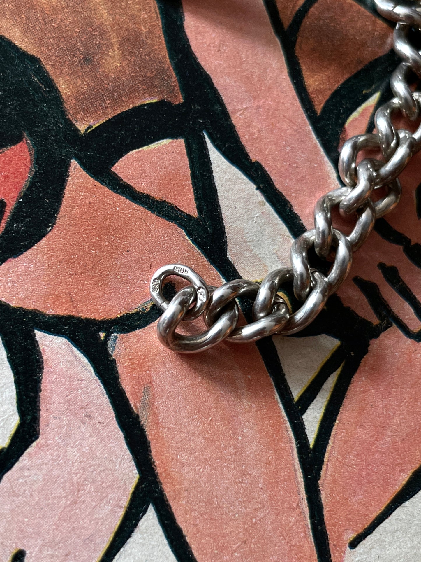 S900 plate chain bracelet