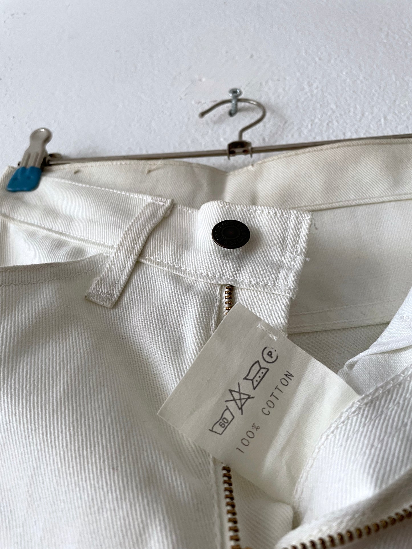 ~70's LEVI'S Twilite big E cotton flare trouser dead stock