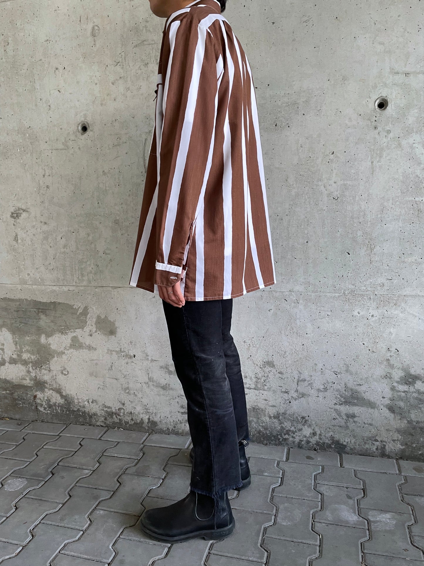 70's Stripe shirt. French dead stock.