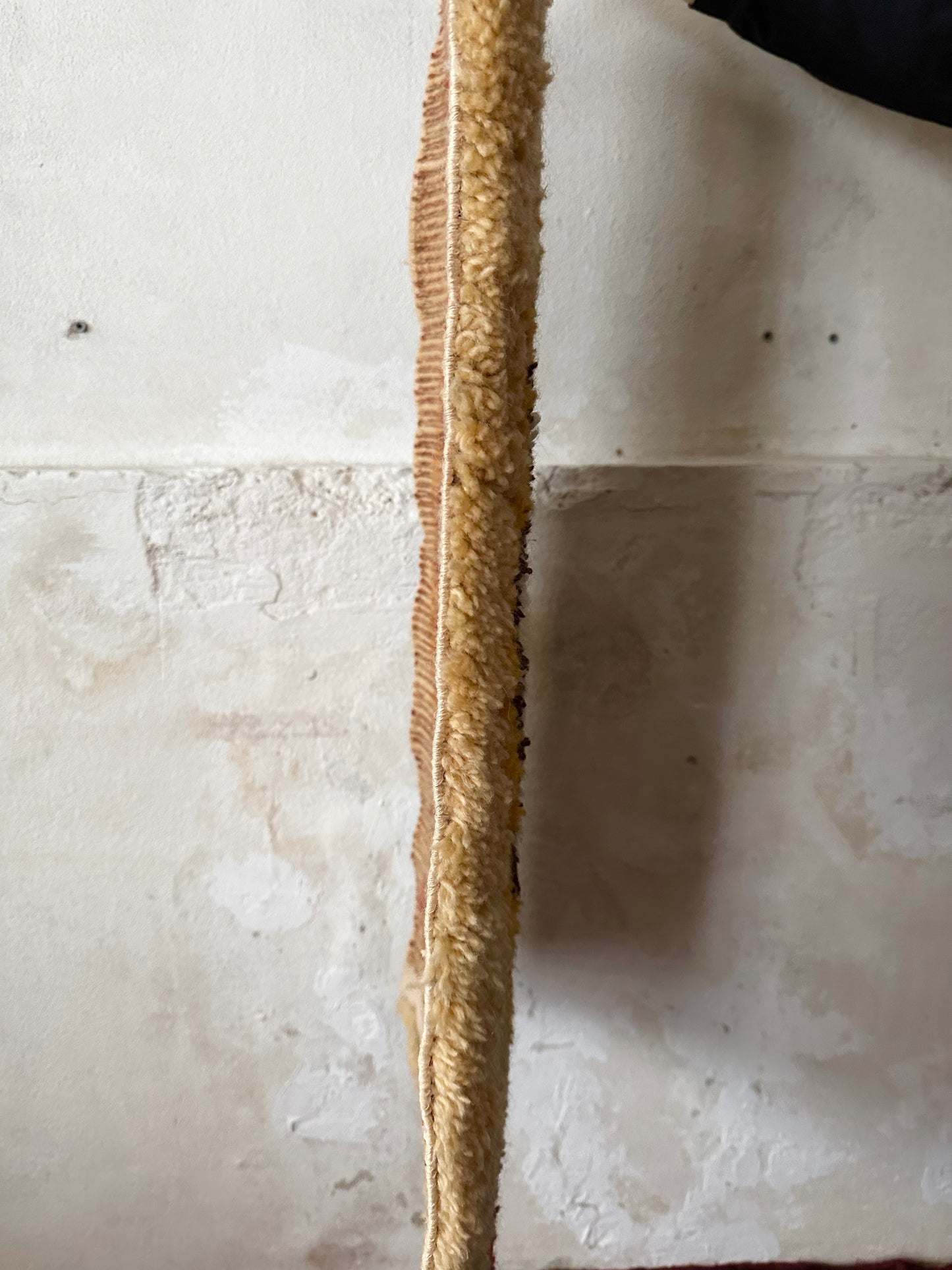 70's wool acryl pile carpet