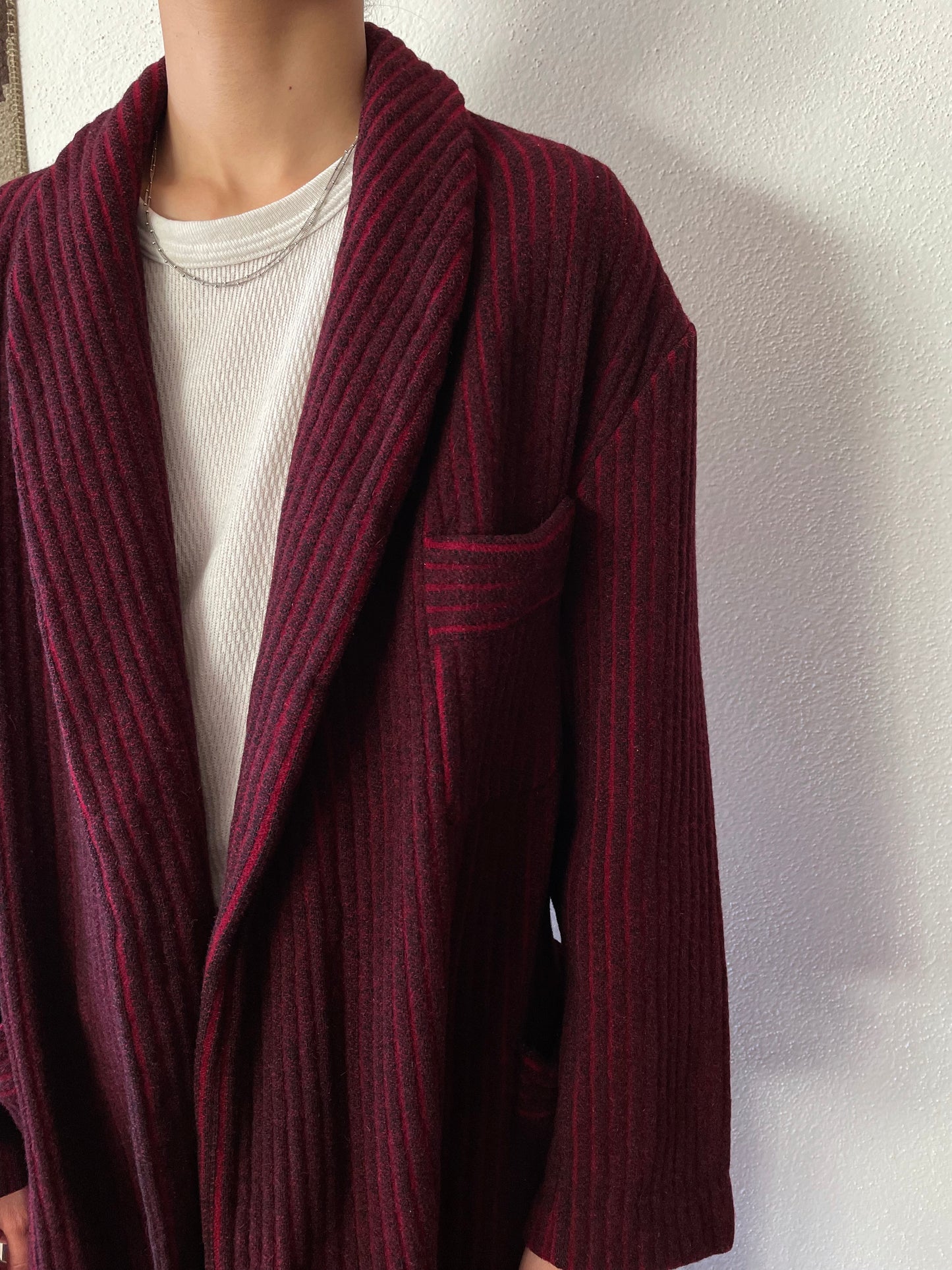 vintage french smoking jacket