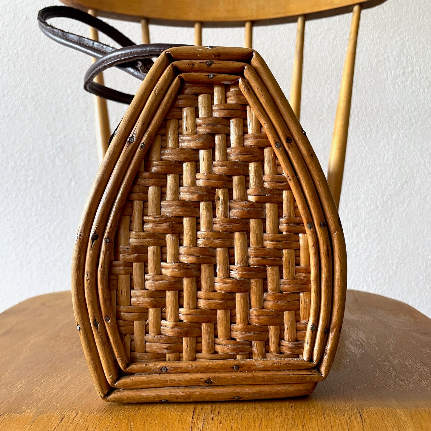 vintage basket bag