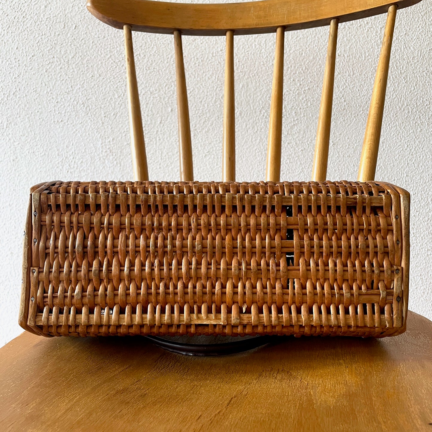 vintage basket bag