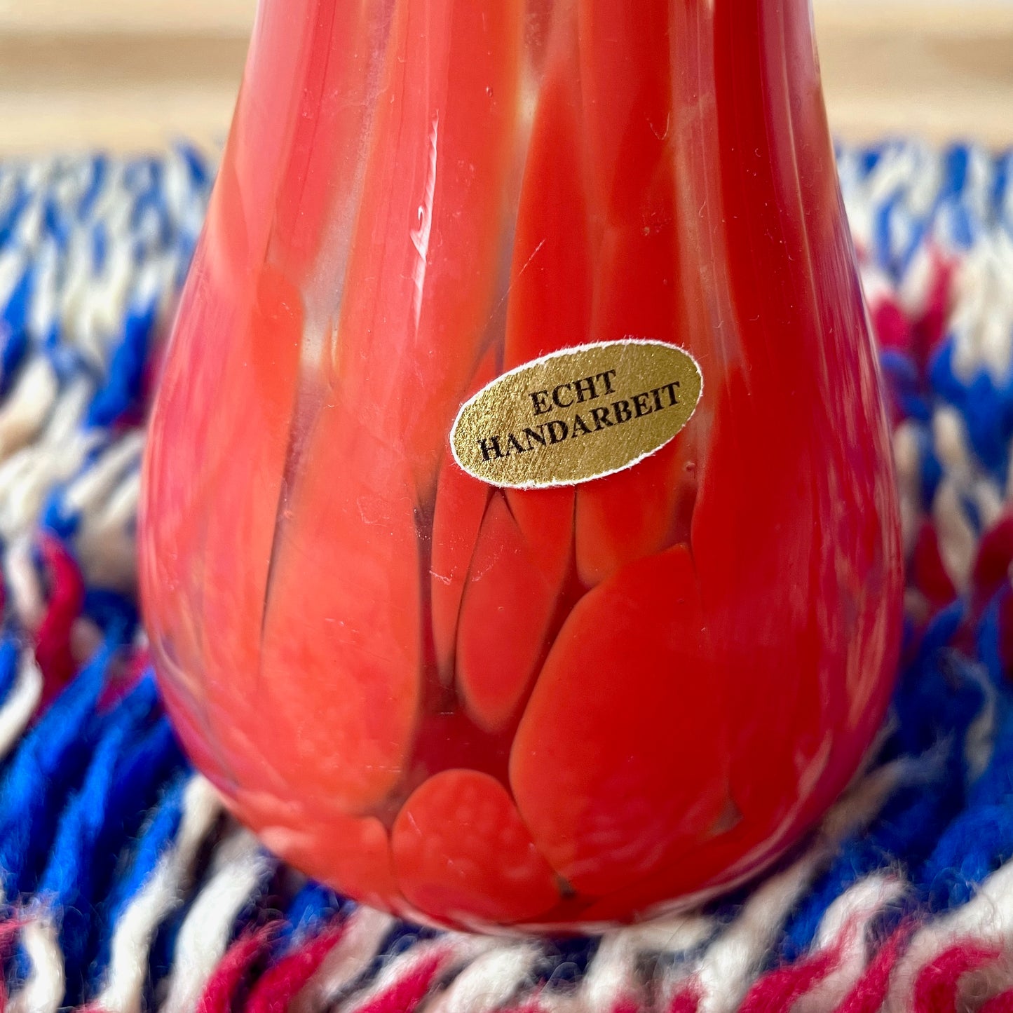 Germany glass flower vase