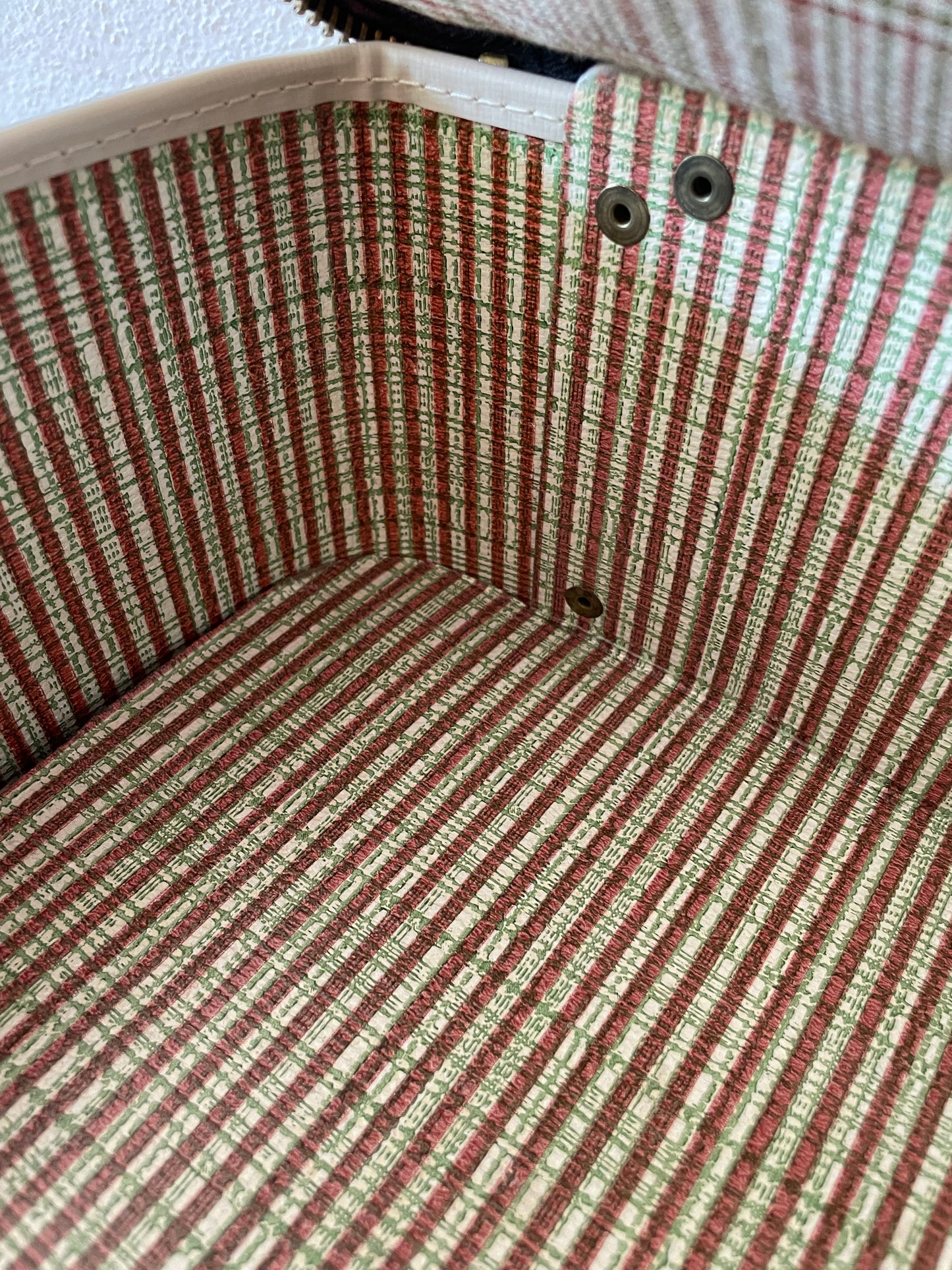 vintage 2 layer big travel bag