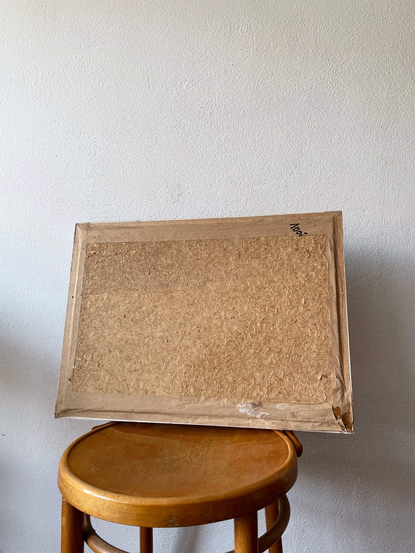 Vintage hand woven funny cat.